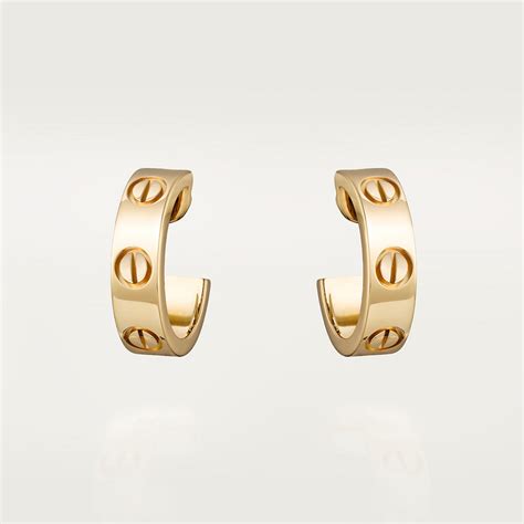 gold earrings cartier|cartier earrings official website.